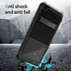 For Samsung Galaxy S25 Ultra 5G R-JUST Life Waterproof Dustproof Shockproof Holder Phone Case(Black)