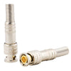 5x BNC Male to Female Adapter Connector, RG6, 50/75 Ohm, Gold Plated