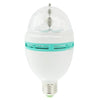 E27 3W Colorful Light LED Light Bulb,  Rotating Lamp, 240lm, AC 85-260V