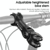 WEST BIKING Mountain Bike Adjustable Handlebar Angle Riser Handlebar Lift Accessories 25.4x120mm
