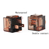 5 PCS 100A Automotive Relay With Indicator Light(12V 4 Plug 100A)