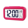 Temperature Type Lazy Snooze Alarm Mute Backlit Electronic Clock(Rose Red)