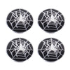 4 PCS Spider Metal Car Sticker Wheel Hub Caps Centre Cover Decoration