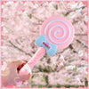 Children Doughnut Electric Bubble Blowing Machine Toy(Pink)