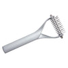 Double-Sided Pet Comb - Zinc Alloy - Small/Large - Cat & Dog