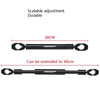 BSDDP B0603 Motorcycle Modified Car Puts Balance Rod Faucet Multi-Function Headlight Mobile Phone Expansion Expandable Bracket(Orange)
