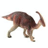 Simulation Animal Dinosaur World Static Toy Models, Style: Brown Red Parasaurus