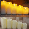 LED Electronic Candle Lights Halloween Christmas Decoration Props, Size: 7.5x20cm(Plastic Tears Candle Lights)