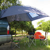 LADUTA Outdoor Self-Driving Tour Barbecue Camping Car Side Tent Car Tail Extension Tent Supplies(Grey Blue)