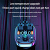 Q3 3.1A USB+PD Bluetooth Car Charger Car FM Transmitter Colorful Lighting
