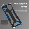 For iPhone 11 R-JUST Shockproof Dustproof Armor Metal Protective Case(Blue)