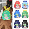 Kindergarten Eggshell School Bag Children Cute Cartoon Backpack(Light Blue)