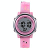 JNEW A380-86576 Student Cartoon Flamingo Waterproof Luminous Multifunction LED Electronic Watch(Pink)