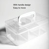 Portable Medicine Box Home Medicine Plastic Storage Box, Style: Long Large