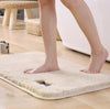 Bathroom Toilet Absorbent Bath Mat Carpet Bedroom Non-slip Foot Pad, Size:50x80cm(Creamy-white)