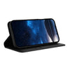 For Samsung Galaxy Note20 5G Strong Magnetic Frosted Flip Leather Phone Case(Black)