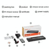 FJGEAR FJ-4K801 4K 8 In 1 Out HDMI HD Video Switcher, Plug Type:EU Plug(Black)