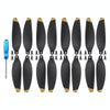 For DJI Mavic Mini 4726F Wing Propeller Blade Drone Accessories, Spec: 4pairs Golden Edge