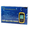 Portable Fish Finder with 2.0 inch Display, Depth Readings From 2.0 to 328ft (0.6-100m)(Yellow)