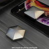 Desktop Kinetic Energy To Vent Stress Relief Fingertip Spinner Toy, Style: Zinc Alloy Quadrilateral Gold