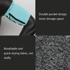 1940 Running Mobile Phone Arm Bag Elastic Sports Wrist Bag, Colour: Grey (no Logo)