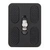 Fittest PU-50 Universal Aluminium Alloy Quick Release Plate with Rubber Cushion