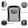 Wall Mounted Key Safe Box - Grey - 10,000 Combinations