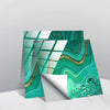 20 PCS 20cm PVC Crystal Covered Film Geometric Pattern Tile Wall Sticker(TS232)
