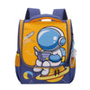 Kindergarten Children Cute Cartoon Backpack School Bag(Yellow)