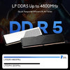 T9 Plus N100 DDR5 16G+512G UK Plug 12th Alder Lake Dual Gigabit LAN+3 HDMI 4K HD Pocket Mini PC