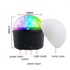 Dreamy Rotating Night Light Romantic LED Colorful Speaker Light, Specification:USB Powerded