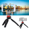 PULUZ Pocket Mini Tripod Mount with 360 Degree Ball Head for Smartphones, GoPro, DSLR Cameras(Red)