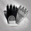 Yoga Sports Gloves Non-slip Shock-absorbing Half-finger Anti-cocoon Gloves, Size: M(Dark Night Black)