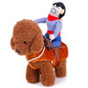 Cowboy Dog Costume with Hat, Small - Halloween Pet Outfit