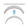 For Beats Studio Pro Headphones Silicone Headband Cover Replacement Parts(Beige)