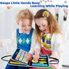 Toddler Montessori Busy Board DIY Children Sensory Early Learning Educational Toy(3 Pages)