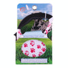Pink Paw Print Retractable Dog Lead 5m - Medium Dogs 35kg