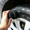 Hand-Grabbing Waves High Density Car Tire Wax Sponge Leather Wax Sponge, Specification: Small