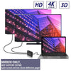 4K HDMI Splitter 1 in 2 Out (4K @ 60Hz) for Dual Monitors