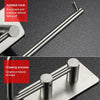 RD9181 304 Stainless Steel Self-Adhesive Tissue Rack Toilet Paper Roll Holder Hangers