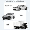 35cm 12V/24V Car Cigarette Lighter Automobile Universal Power Plug(Black)
