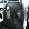 2pcs Car Rear Seat Protection Children Anti-kick Pad with Storage Bags Seat Back Anti-dirty Pad