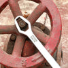 Multi-Function Plum Wrench Open Adjustment Double-Headed Self-Tightening Wrench(Silver)
