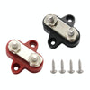 Double Terminal Block Spiral Fixed Wire Connector, Color: M6 Red