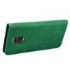 For Xiaomi Redmi Note 9S Frosted Business Magnetic Horizontal Flip PU Leather Case with Holder & Card Slot & Lanyard(Green)