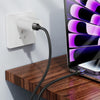 hoco U136 USB to 8 Pin Prize Charging Data Cable, Length:1.2m(Black)