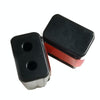 3 Pairs Ultrasonic ABS Animal Screwdriver Square Animal Alarm(Black)