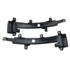1 Pair For Audi TT MK2 2007-2014 Car Dynamic LED Turn Signal Light Rearview Mirror Flasher Water Blinker (Transparent Black)