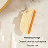 Mini Wiper Bathroom Mirror Glass Silicone Cleaning Tool Countertop Tile Scraper(Cream)