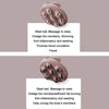 Calf Muscle Relaxation Abdominal Ball Meridian Massager, Color: Pink Steel Ball OPP